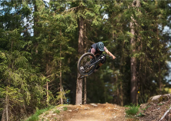 Airtime am Kirchberg Trail
