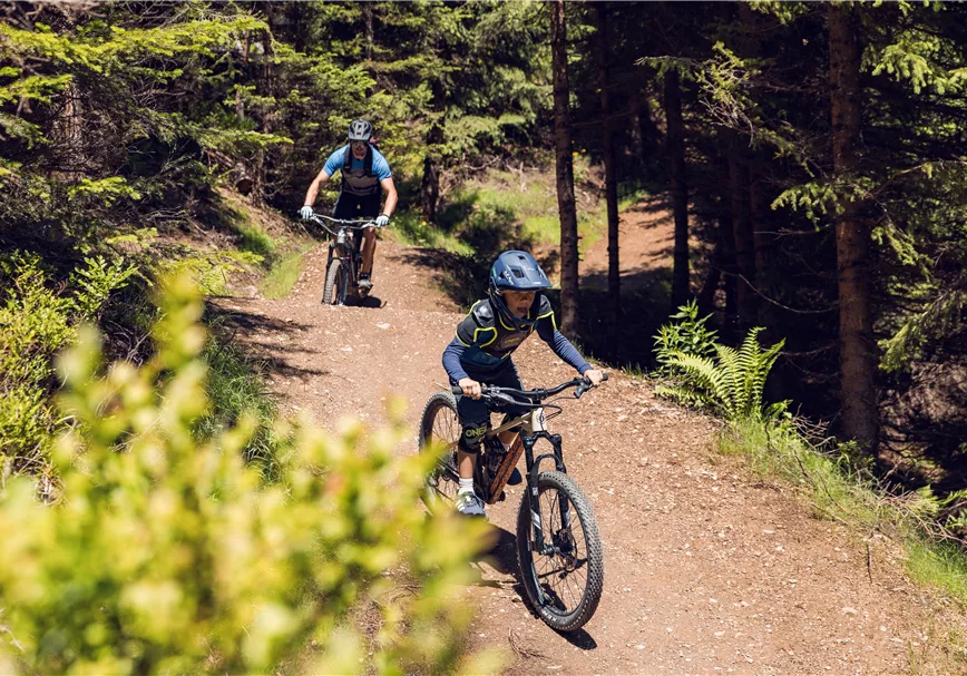 Mountainbiken auf dem Lower Streiteck Trail