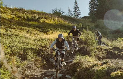 Fleckalm Trail - die neue kurve Enduro section neben dem Kirchberg Trail /  2026