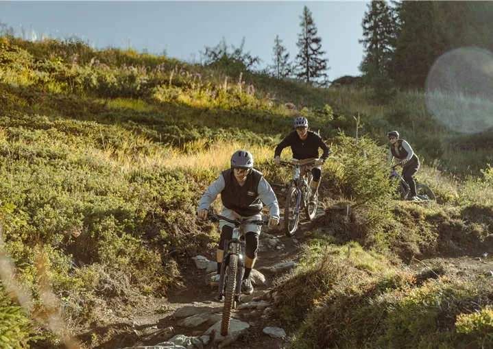 Fleckalm Trail - die neue kurve Enduro section neben dem Kirchberg Trail /  2026