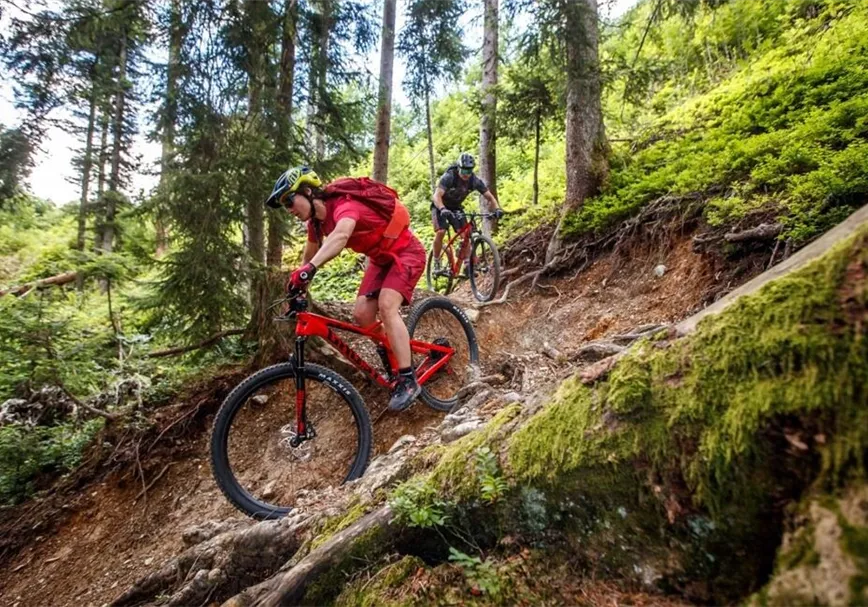 Mountainbiken auf dem Gaisberg Trail