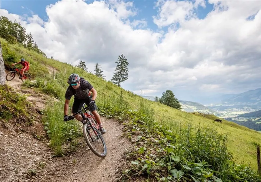 Mountainbiken auf dem Lisi Osl Trail