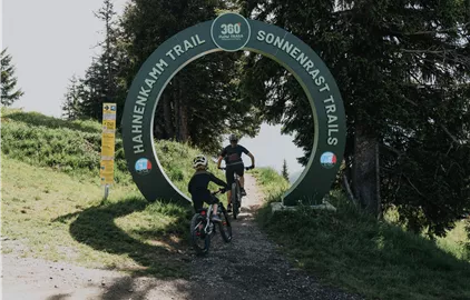 Start der Flow Trails Sonnenrast