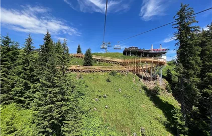 Upper Streiteck Trail Infrastruktur