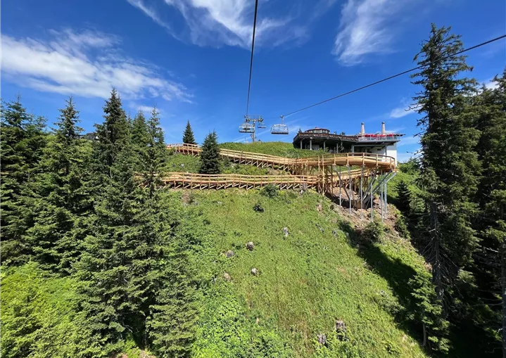 Upper Streiteck Trail Infrastruktur
